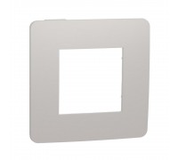 Schneider UNICA NEW Studio Color Рамка 1-а кратна "Studio Color" Шампань/білий (C1) Шампань/білий NU280224