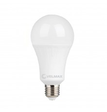 LED лампочка Velmax V-A60, 8W E27 3000K 800Lm кут 240° 21-11-17