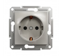 Розетка Schneider Electric Asfora бронза з заземленням внутрішня EPH2900169