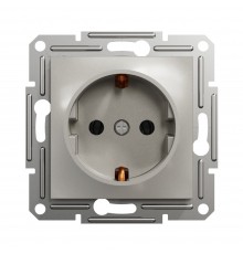 Розетка Schneider Electric Asfora бронза з заземленням внутрішня EPH2900169