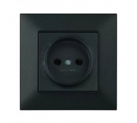 Розетка Panasonic Arkedia Slim чорна WNTC02012BL-UA
