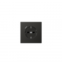 JUNG LSx-механізм Розетка SCHUKO® з USB-інтерфейсом алюміній антрацит AL1520-18CAN-L