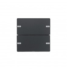 BERKER Q.x механізм Сенсорний вимикач 2-клавішний KNX-TP+EASY антрацит 80142326