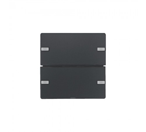 BERKER Q.x механізм Сенсорний вимикач 2-клавішний KNX-TP+EASY антрацит 80142326