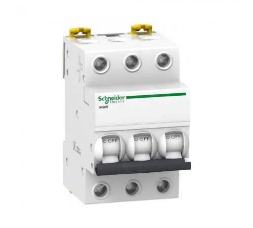 Автоматичний вимикач Schneider Electric Acti 9 6kA 3p IC60N-B10/3