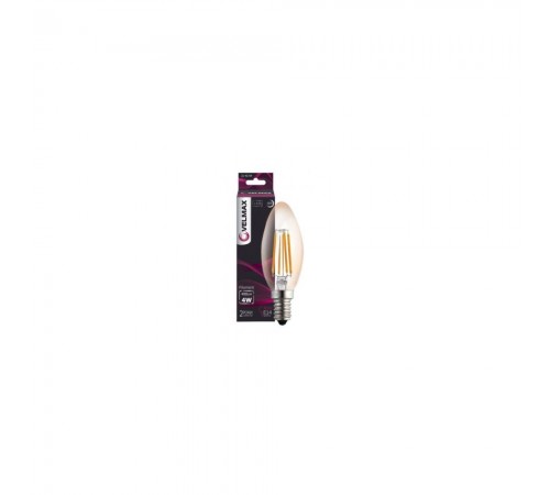 LED лампочка Velmax V-Filament-C37 4W E14 4100K 400Lm 21-42-04 LED лампочка Velmax V-Filament-C37 4W E14 4100K 400Lm 21-42-04