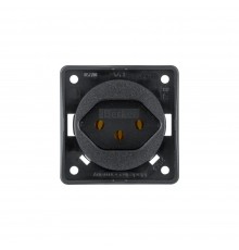 BERKER Integro механізм Розетка SWITZ type-13 10А/250В чорний 9624905