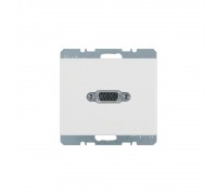 BERKER ARSYS механізм VGA-розетка пол.білий 3315400069