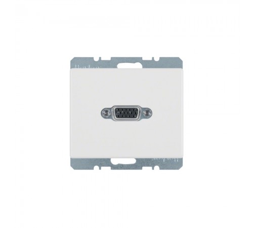 BERKER ARSYS механізм VGA-розетка пол.білий 3315400069 BERKER ARSYS механізм VGA-розетка пол.білий 3315400069