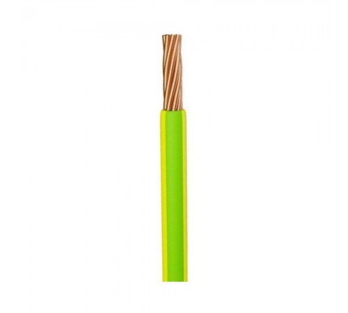 Провід Prysmian (LGY) H07V-K жовто-зелений ПВ-3 1х2,5 (PR) yellow-green Провід Prysmian (LGY) H07V-K жовто-зелений ПВ-3 1х2,5 (PR) yellow-green