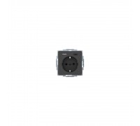 Розетка Berker Q.x з з/к + 2хUSB A-С антрацит 48046086