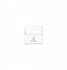 JUNG A Накладка карткового вимикача HOTELCARD білий A590CARDWW