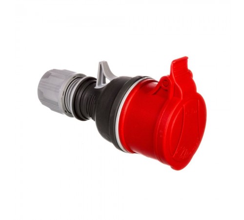 Розетка переносна ELEKTROMET 32А. IP44/400/3P+N+Z GPP 32/5 Розетка переносна ELEKTROMET 32А. IP44/400/3P+N+Z GPP 32/5