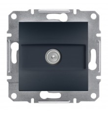 Schneider ASFORA РОЗЕТКА TV ПРОХ 4дБ антрацит EPH3200271