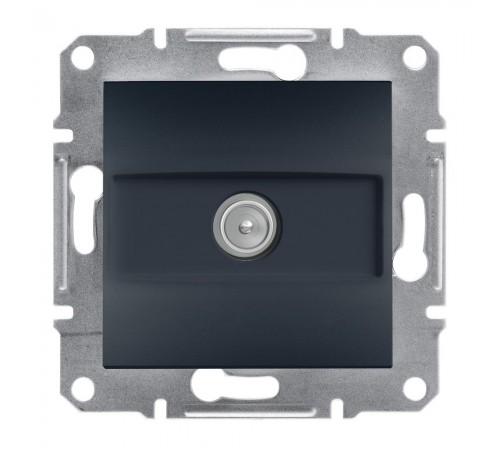 Schneider ASFORA РОЗЕТКА TV ПРОХ 4дБ антрацит EPH3200271