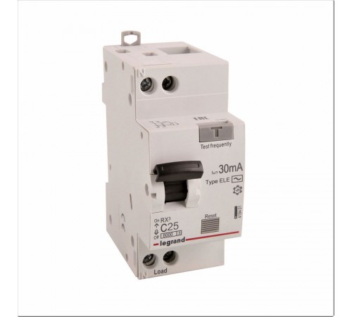 LEGRAND ДИФ автомат 1П+H C 25A 30mA AC 419401 LEGRAND ДИФ автомат 1П+H C 25A 30mA AC 419401