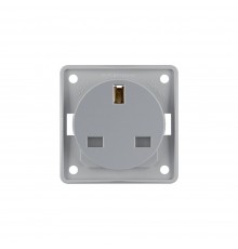 BERKER Integro механізм Розетка British Standard зах.контактів 13А/250В сірий 962622506