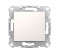 Вимикач Schneider Electric Sedna кремовий одноклавішний внутрішній прохідний SDN0400123