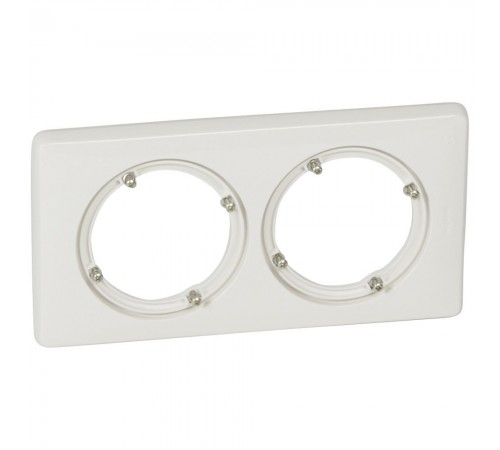 Legrand CELIANE Рамка IP44 2 пости Білий 69072
