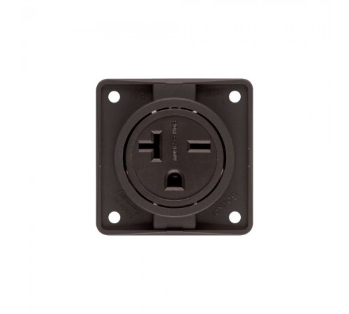 BERKER Integro механізм Розетка USA/CANADA NEMA 6-20R/20А/250В коричневий 862542501
