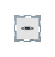 BERKER S.x/B.x механізм VGA-розетка пол.білий мат. 3315401909