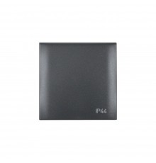 BERKER Integro Рамка 1Х з кришкою з написом IP44 антрацит 918282595