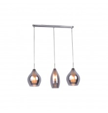 Світильник Azzardo Amber Milano 3 (chrome) G9 3x Max 40W Only LED METAL CHROMEGLASS AZ2149