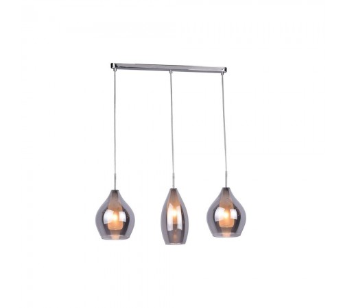 Світильник Azzardo Amber Milano 3 (chrome) G9 3x Max 40W Only LED METAL CHROMEGLASS AZ2149