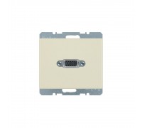 BERKER ARSYS механізм VGA-розетка з гвинтовими клемами білий 3315410002
