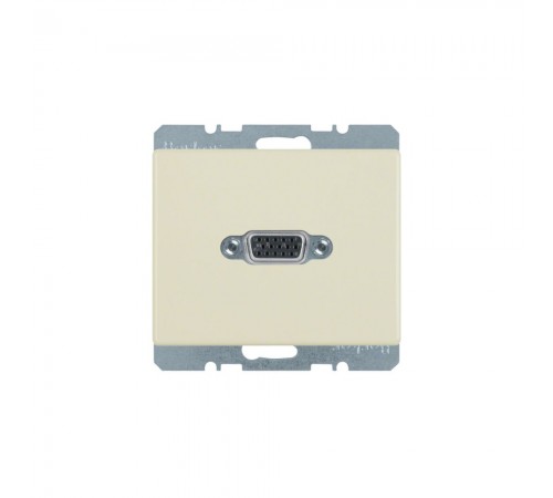 BERKER ARSYS механізм VGA-розетка з гвинтовими клемами білий 3315410002 BERKER ARSYS механізм VGA-розетка з гвинтовими клемами білий 3315410002