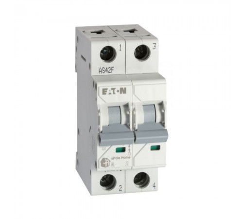 Автоматичний вимикач EATON 2p, 4,5кА HL-C40/2 Автоматичний вимикач EATON 2p, 4,5кА HL-C40/2