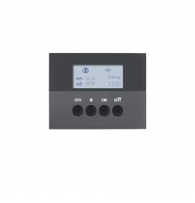 BERKER K.1 механізм Таймер для вставки вимикача KNX-quicklink антрацит 85745275