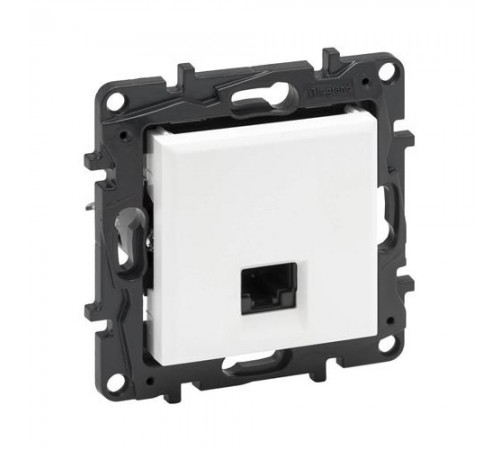 Розетка комп'ютерна Legrand Niloe Step RJ45 CAT5e UTP білий 863159