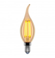 LED лампочка Velmax V-Filament-Amber-C37t 4W E14 2200K 400Lm 21-42-39