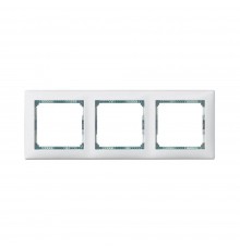 Рамка Legrand Valena Classic білий кристал 3 пости 774463
