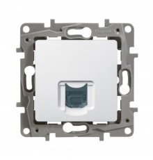 Розетка комп'ютерна Legrand Etika RJ45 Cat.5е UTP білий 672241