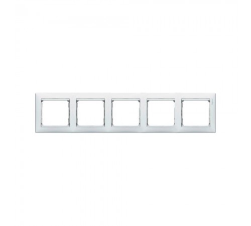 Рамка Legrand Valena Classic біла 5-кратна 774455 Рамка Legrand Valena Classic біла 5-кратна 774455