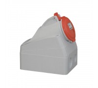 Розетка накладна 32A 3К+Н+З 415В IP44 555259