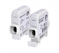 Ввідна силова клема ETI EDBJ-1x35-1x35 (125A, 1000V AC/1500V DC, IN: 1x35, OUT: 1x35, сіра) 1102431