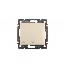 Legrand Valena Classic Вимикач без фіксації з символом дзвінка 10А IP44 Слонова кістка 774199