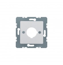 BERKER S.x/B.x накладка для сигнальних та контрольних приладів Ш 22.5мм алюміній 14321404