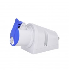Настінна розетка ETI EZ-1632 IP44 16A 230V 2P+PE 4482034