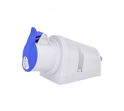 Настінна розетка ETI EZ-1632 IP44 16A 230V 2P+PE 4482034 Настінна розетка ETI EZ-1632 IP44 16A 230V 2P+PE 4482034