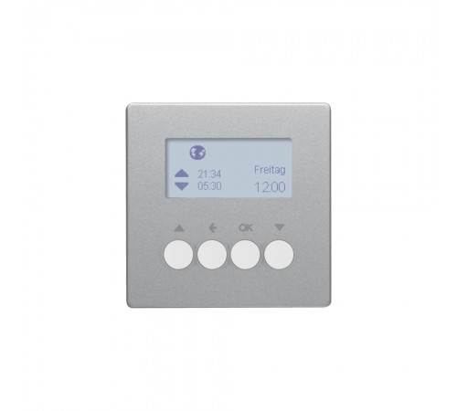 BERKER Q.х механізм Таймер для вставки жалюзі KNX-quicklink алюміній 85745124