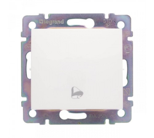 Legrand Valena Classic Кнопка пікт.звонка Білий 774216