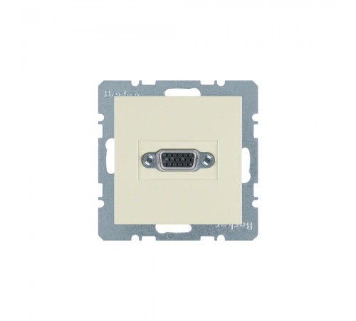 BERKER S.x/B.x механізм VGA-розетка з гвинтовими клемами білий 3315418982 BERKER S.x/B.x механізм VGA-розетка з гвинтовими клемами білий 3315418982