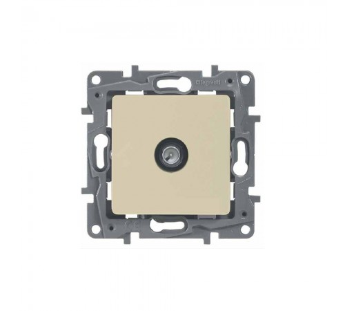 Legrand ETIKA Розетка TV кінцева 5дБ Слонова кістка 672365