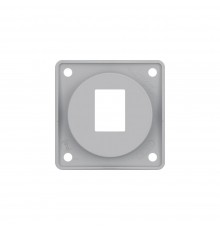 BERKER Integro накладка для AMP Modular Jacks сірий 945572507