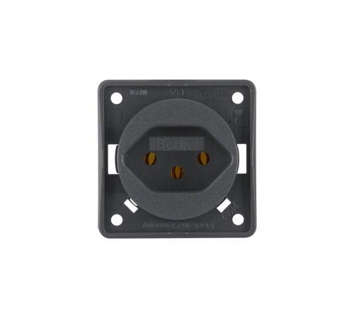 BERKER Integro механізм Розетка SWITZ type-13 10А/250В антрацит 962492505