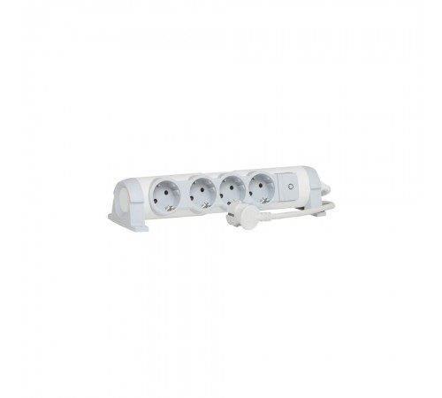 Legrand Подовжувач 4x2К+З 1,5м комфорт 694626 Legrand Подовжувач 4x2К+З 1,5м комфорт 694626